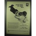1952 Red Cross Ad - Please Make My Daddy Well