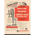 ALEMITE 1955 proved faster Super-H Pump grease ...