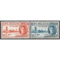 St Helena 1946 Victory Set SG141-142 Mounted Mi...