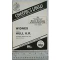 1984 programme Widnes v. Hull Kingston Rovers, ...