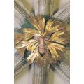 The Green Man Norwich Cathedral Carving Postcard