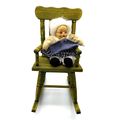 Knitting Grandma in Oversize Rocking Chair Whim...