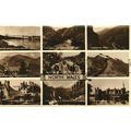N Wales, 9 Image Multiview, Valentines RP Postc...
