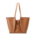 Women's Genuine Leather Tote Shoulder Handbag B...