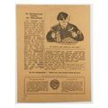 Original WW2 Russian/Soviet Air Drop Leaflet. -...