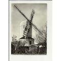 Suffolk SAXTEAD GREEN Windmill Postcard by Mini...