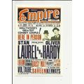 LAUREL & HARDY Leeds Empire Theatre Poster Art ...