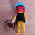 Playmobil man helmet bucket vintage collectable...