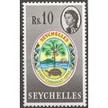 Seychelles 1962 SG212 10 Rupees Multicoloured T...