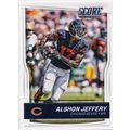 2016 Score Football 57 Alshon Jeffery Chicago B...