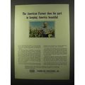 1971 Farmland Industries Ad - The American Farmer