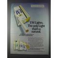 1980 L&M Cigarettes Ad - A Natural