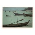 SEA GYPSY FISHING BOATS, THAILAND..used postcard =