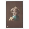 Young Girl Portrait Postcard 2515e