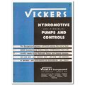 Vickers Inc 1945 vintage industrial catalog Hyd...