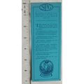 Vintage bookmark - The Society for the Propagat...