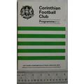 1988 programme Corinthian FC v. Witney Town FC