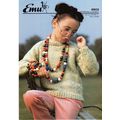 Emu 6803 Chunky Girl's raglan sweater Knitting ...
