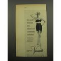 1955 Vassarette Lingerie Ad - The casual American look