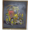 Very Rare FZ Aquillo Antique Car Art Automobile...