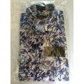 Eterna Mens Floral Easy Iron Modern Fit Shirt S...