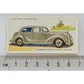 1937 Players Motor Cars 2nd series No. 24 Humbe...