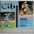 1979 programme Manchester City v. Sheffield Wed...