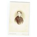 Victorian cdv photo portrait young woman Dublin...