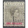 Bahamas 1938 SG155 1s Grey-Black & Carmine Fine...