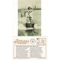 Postcard Waterskiing River Thames London 1933 G...