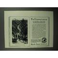 1932 Northern Pacific Railroad Ad - Yellowstone