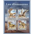 CENTRAL AFRICA 2017 SHEET MNH DINOSAURS DINOSAU...