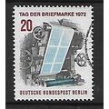 GERMANY WEST BERLIN 1972 STAMP DAY 20pf STAMP P...