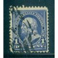 Used 264 1c Benjamin Franklin Barely Clears M02803