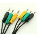 5ft. - 3x 3.5mm Male to 3.5mm Male TRS Audio Ca...
