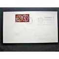 ENVELOPE WITH 1961 C.E.P.T. 2d STAMP P'MARKED O...