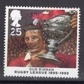 Great Britain 1995 Rugby League 25p Gus Risman ...