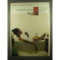 1971 L&M Cigarettes Ad - The Bath is So Soothing