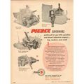 PIERCE GOVERNOR COMPANY 1954 gas LPG gasoline d...