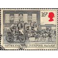 GB, ROAD, Holyhead and Liverpool Mails, 1828, m...