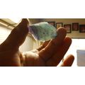 Large blue and purple semi clear fluorite cryst...