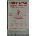 1980 programme Frome Town v. Saltash United
