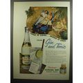 1952 Canada Dry Quinac Quinine Water Ad - Take it cool.. make it easy drink Gin
