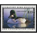 RW80, $15.00 2013 Common Goldeneye Federal Duck...