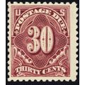 J66a, Mint F/VF NH 30¢ Postage Due Stamp SCV $2...