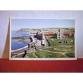 ABERYSTWYTH FROM the CASTLE unused vintage post...