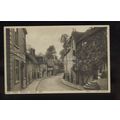 TQ3455 - Warwickshire - Tudor Town Houses down ...