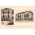 65 - Lourdes - Hôtel de Biarritz et maison Latapie