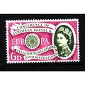 GREAT BRITAIN 1960 6d EUROPA SG 621 FINE USED
