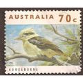 AUSTRALIA, BIRDS, Kookaburra, brown 1993, 70c, #2